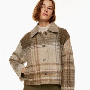 Wilfred Free Plaid Jacket from Aritzia